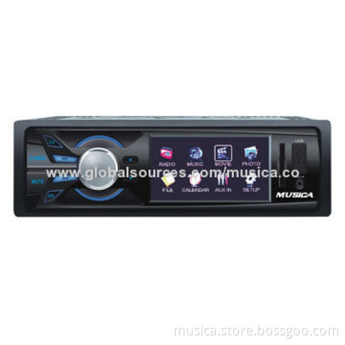 3-inch car MP4 player with high power remote